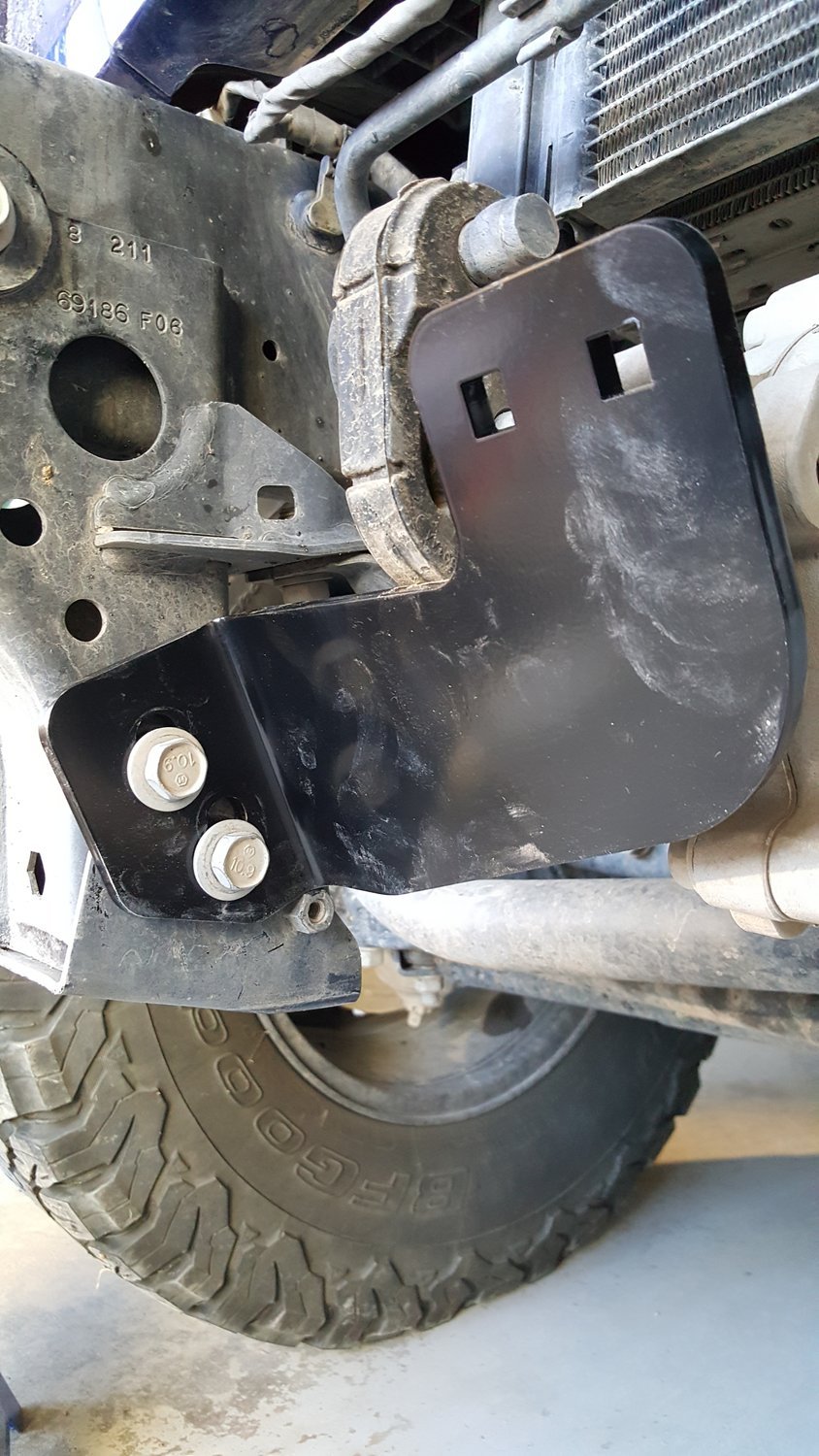 WARN 101255 Winch Mount Plate for 1823 Jeep Wrangler JL and Gladiator